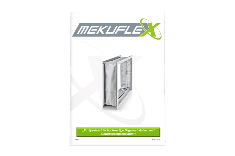 Mekuflex-Verbindungs-Stutzen Rund MVS-80° B1